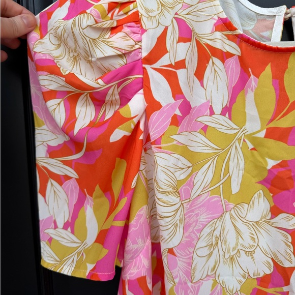 Vici Floral Puff Sleeve Women’s Blouse - Picture 3 of 3